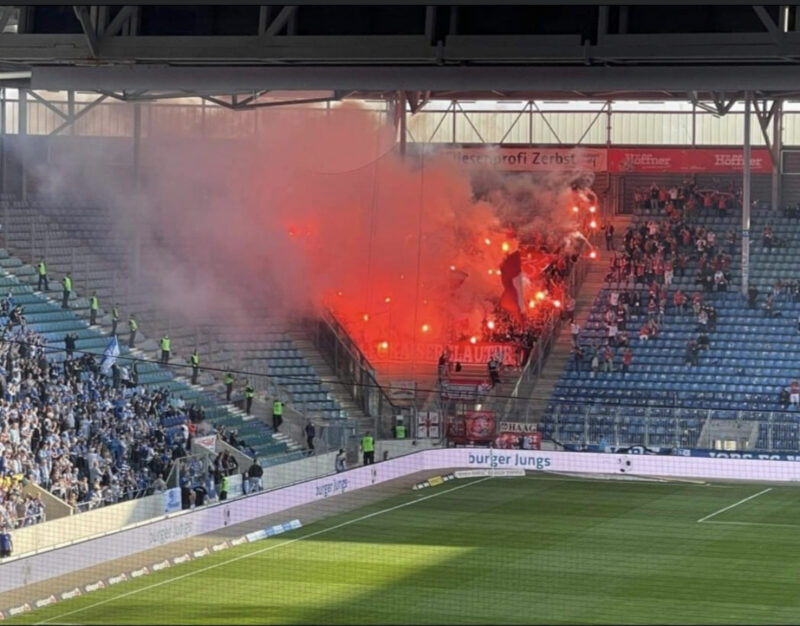 1.FC Kaiserslautern: Geldstrafe wegen Pyroshow in Magdeburg