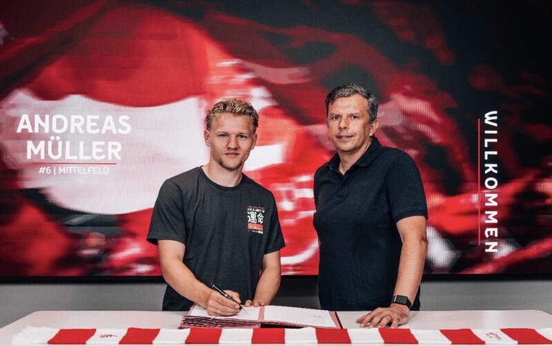 Fortuna Düsseldorf holt Andreas Müller vom Karlsruher SC
